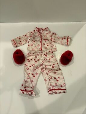 RETIRED American Girl Doll Satin STAR PAJAMAS 2005
